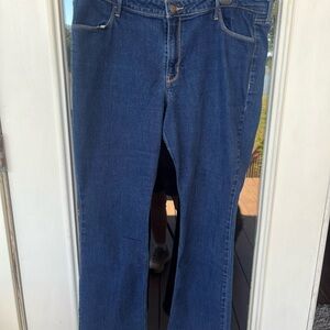 Old Navy Women's Flare Jeans in Deep Blue